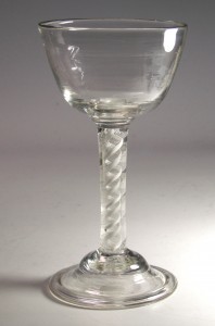 Opaque Twist Champagne Goblet C 1760/65
