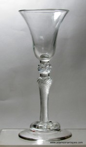 Rare Air Twist Wine Glass C 1750/60