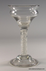 Unusual Sweetmeat or Champagne Glass C 1760/65