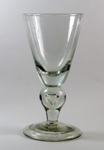 Heavy Baluster Goblet c1700 (possibly a little earlier)
