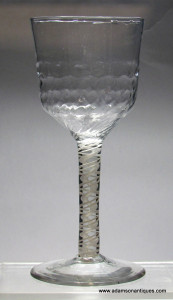 Large Opaque Twist Goblet C 1765/70
