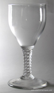 Opaque Twist Wine Goblet C 1765/70
