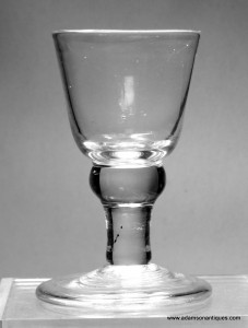 Baluster Dram Glass C 1710