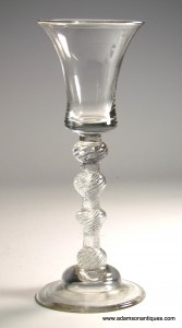 Rare Air Twist Wine Glass C 1750/55