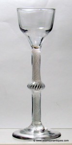 Opaque Twist Cordial Glass C1765
