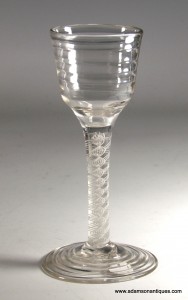 Rare Lynn Wine Glass C 1760/65