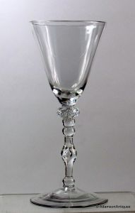Acorn Knop Light Baluster Goblet c1750