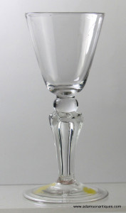 Pedestal stem Wine Glass C 1720/25