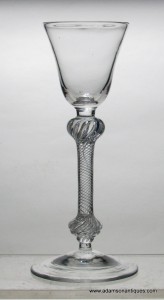 Rare Air Twist Wine Glass C 1750/55