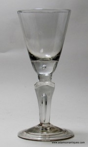 Pedestal Stem Wine Glass C 1720/30