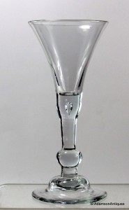 Balustroid Wine Glass c1740
