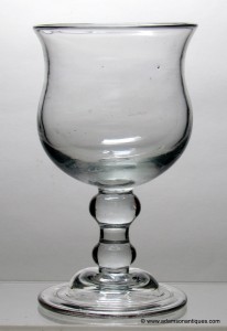 Rare Baluster Wine Glass C1720/25