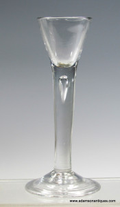 Plain Stem Cordial Glass C 1730/40