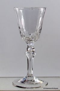 Light Baluster Wine Glass c1740/50