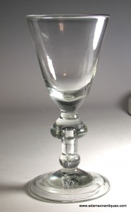 Heavy Baluster Drop Knop Goblet C 1715/20