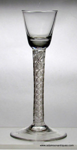 Tall Air Twist Cordial Glass C 1750/55