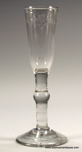 Balustroid Ratafia Glass C 1740/45
