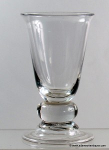 Early Georgian Ale Glass C1720/30