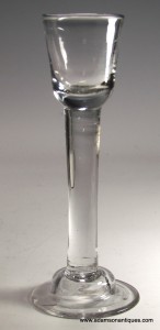 Irish Plain Stem Cordial Glass C 1750/55