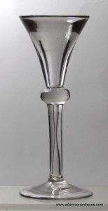 Rare Tall Deceptive Toastmasters Wine Glass C 1735/40