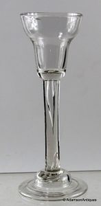 Plain Stem Cordial Glass c1750