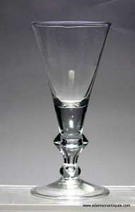 Heavy Baluster Ale Glass C 1710/15