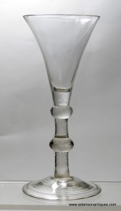 Large Balustroid Wine glass C 1740/50