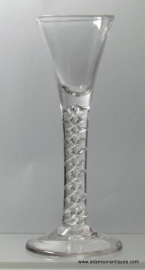 Mercury Twist Cordial/Wine Glass C 1750/55