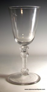 Magnificent Composite Stem Goblet C 1755/60