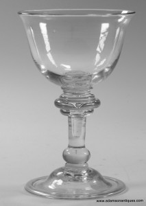 Baluster Champagne Glass C 1725/30