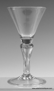 Hollow Stem Wine Glass C 1740/50