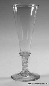 Rare Air Twist Ale Glass C 1750/55