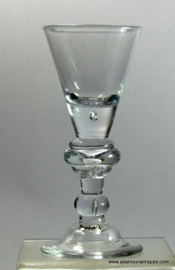 Heavy Baluster Wine Glass C 1710/15