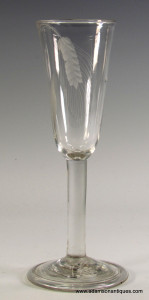 Rare Barley Wine Glass C 1740/550
