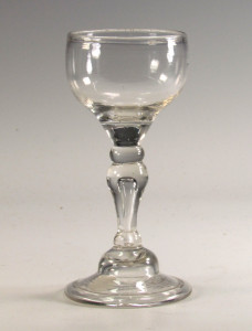 Balustroid Mead or White Wine Glass C 1730/35