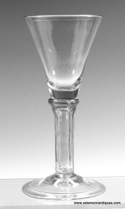 Hollow Stem Wine Glass C 1740/50